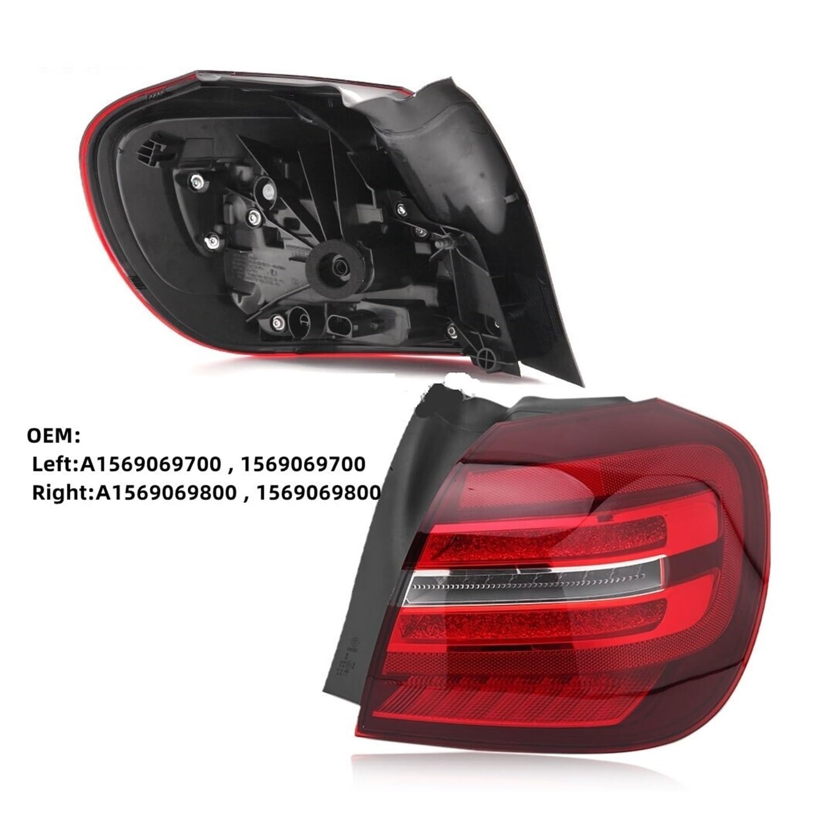 Amazon | LED 車リアテールライト、ベンツ GLA W156 X156 2017 2018