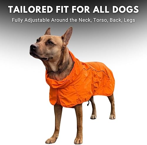 Miniatura 9 de Spark Paws Breatheshield Impermeable para perro, protección y comodidad para todo tipo de clima, comodidad transpirable, ajuste adaptable y mejoras