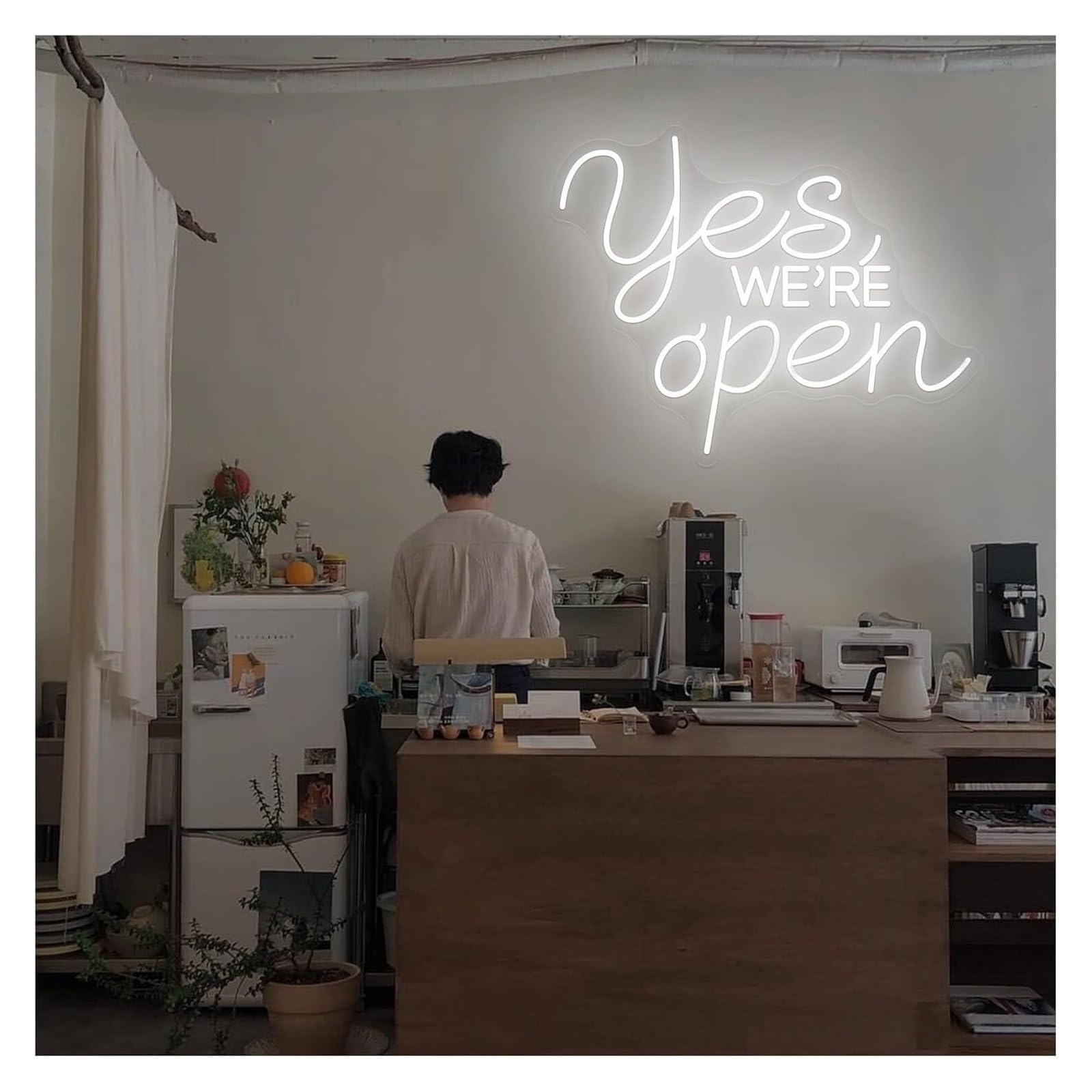 Aextroi neon Lights Sign Neon Signs Decor Sign Yes We're Open