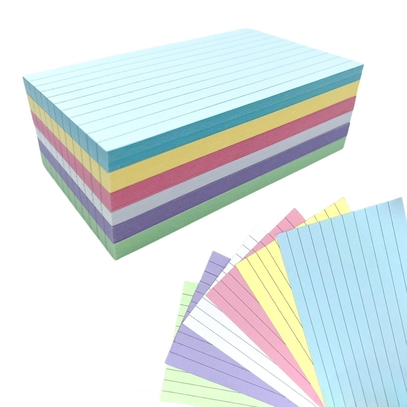 Buy Flash Cards Paper 300Pcs Revision Cards Paper 127 * 76mm Assorted