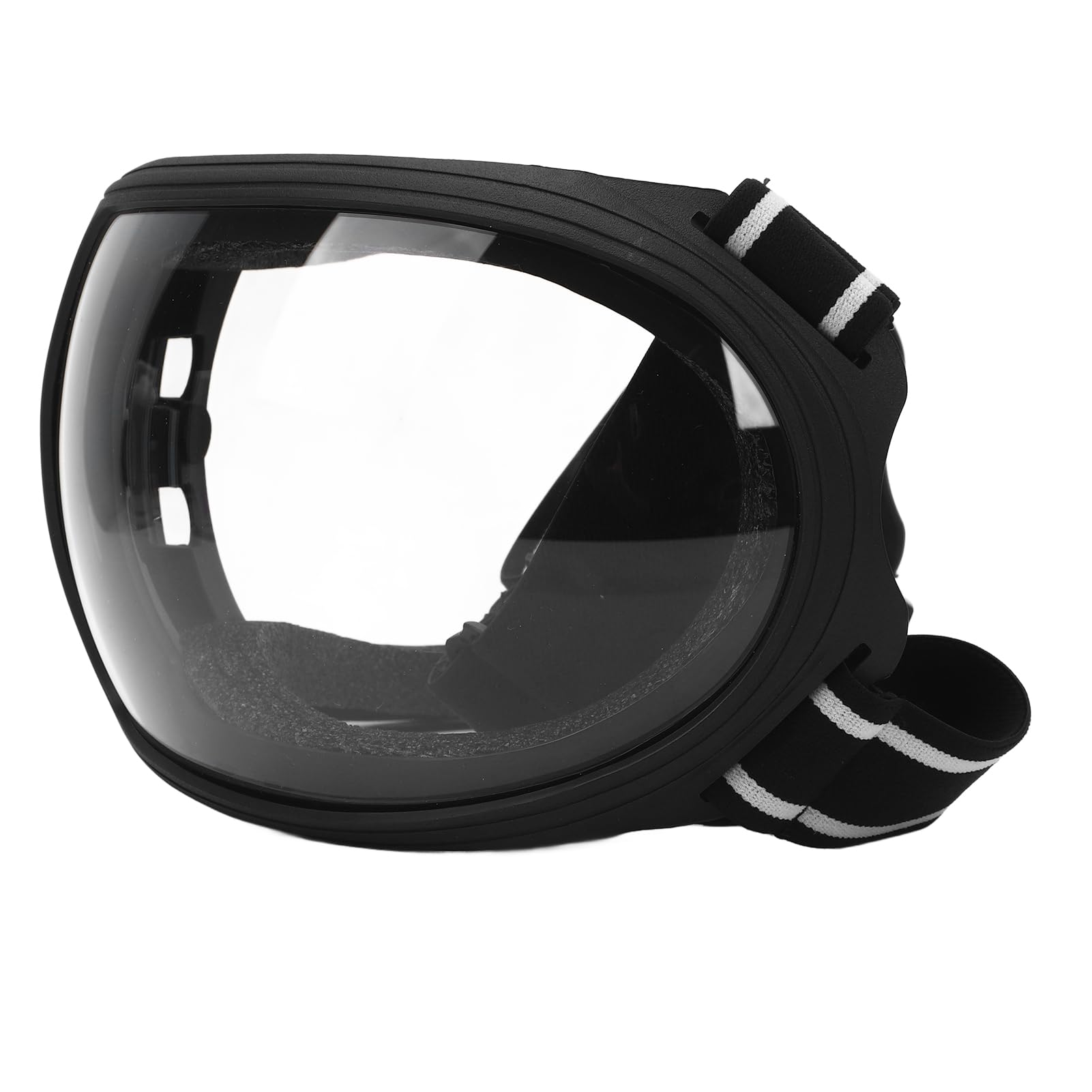 Lunettes de Courses de Chevaux Sangle Sécurisée Réglable, Toit-Vent, Anti-Sable, Anti-poussière, Matériau Durable