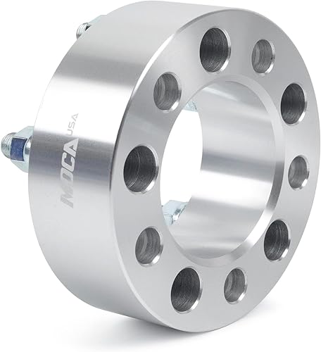 Miniatura 9 de MOCA - 4 espaciadores de rueda de 2.000 in de 5 x 114.3 a 0.197 x 4.500 in, patrón de perno de 3.248 in, orificio del buje de 12 pulgadas x 20 para