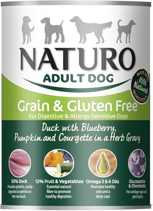 naturo dog food cans