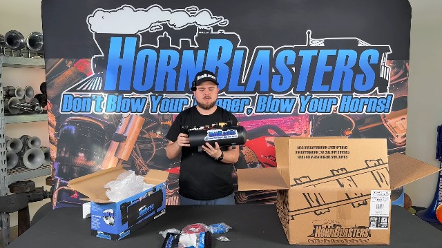Amazon.com: HornBlasters Rage 4-Chime 3-Liter Air Horn Kit - 120