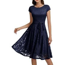 MUADRESS Womens Lace Cocktail Wedding Party Dress