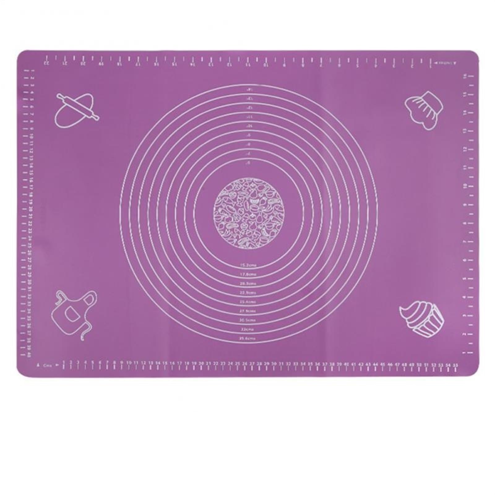 Backunterlagen Große Antihaft-Rollbackmatten for die Küche, Teigknetmatte, Backmatte, Blattzubehör, Teigknetmatte, Teigpads, Werkzeuge(05,50x70)