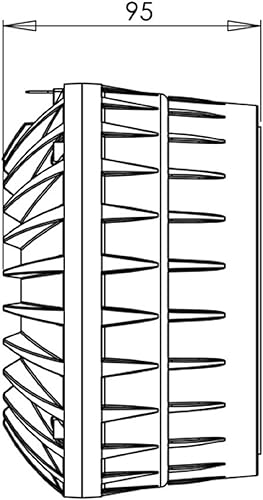 Miniatura 4 de B&C Speakers DCM420-8 Controladores HF de 2 pulgadas 8 ohmios Bobina de voz de 4 pulgadas 110 vatios RMS  220 vatios Max Pro Audio Componente