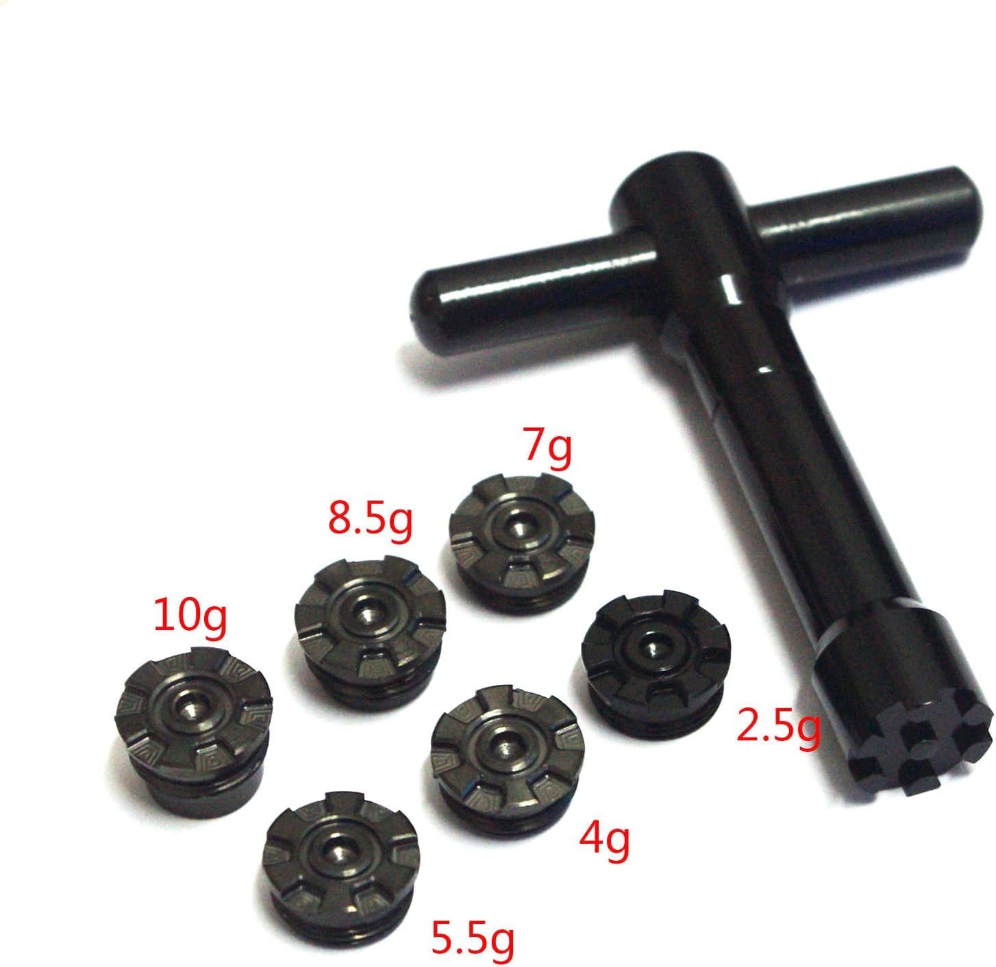 US.online911 6x Weights Scews Kit + Wrench for Ping G25 I25 fit Driver Fairway Wood Hybrid