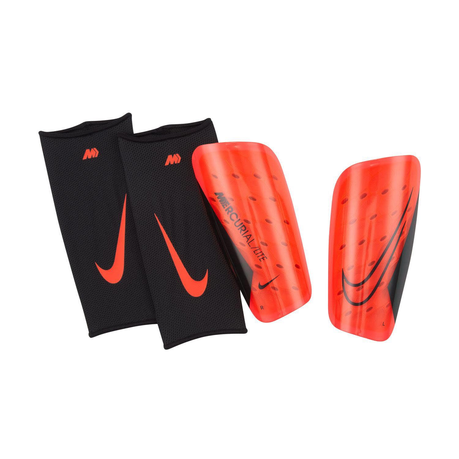 Nike Merc Lite Shin Guard Light Crimson/Black/Black XL