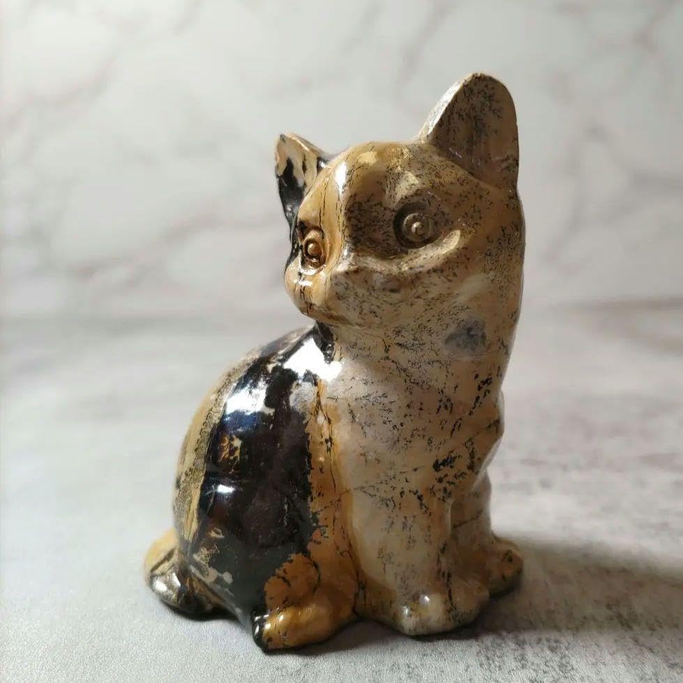 オーシャンジャスパー ネコ 置物 インテリア Amazon.co.jp: ピクチャージャスパー 猫 置物 ねこ : ホーム