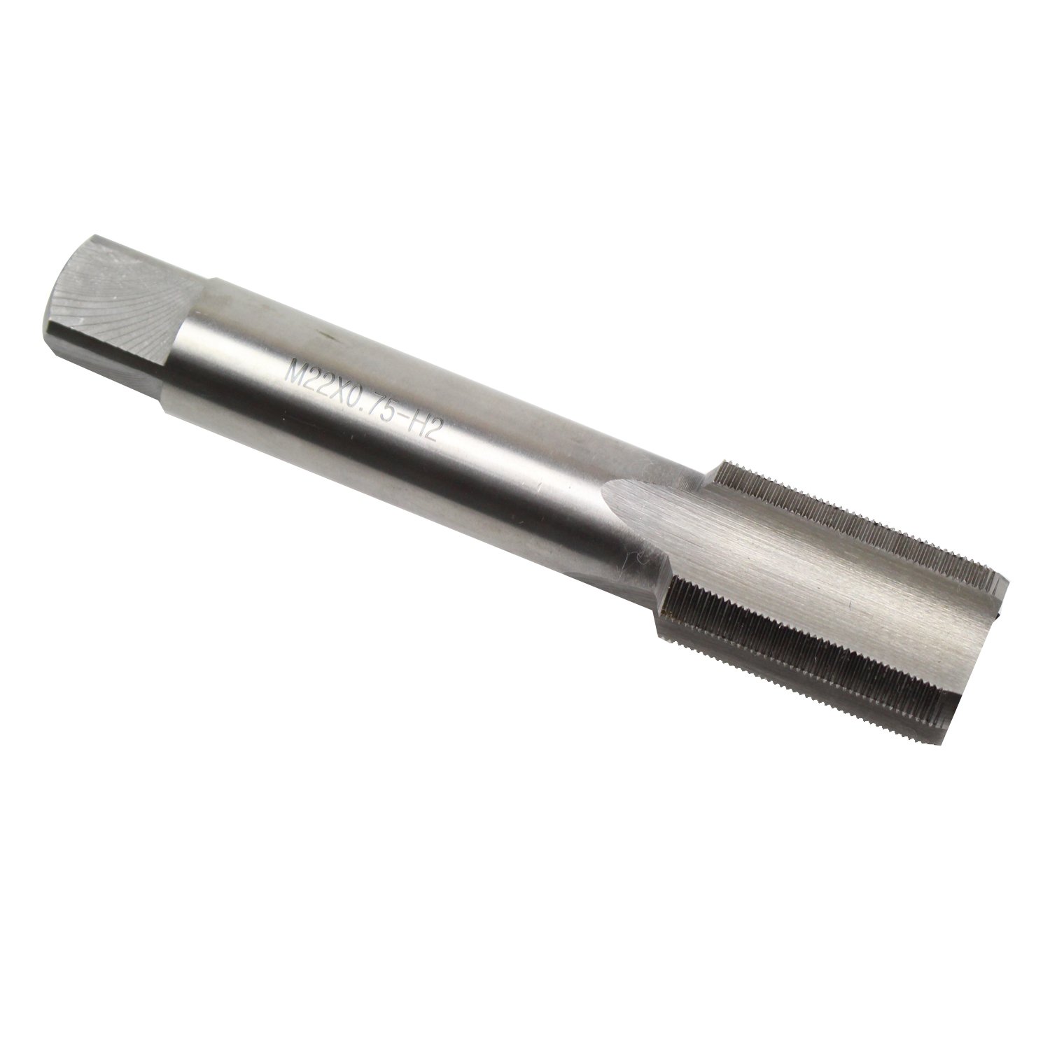 22mm X 0.75 Metric HSS Right Hand Machine Tap, Plug Tap, Right Hand Thread Tap M22 X 0.75mm