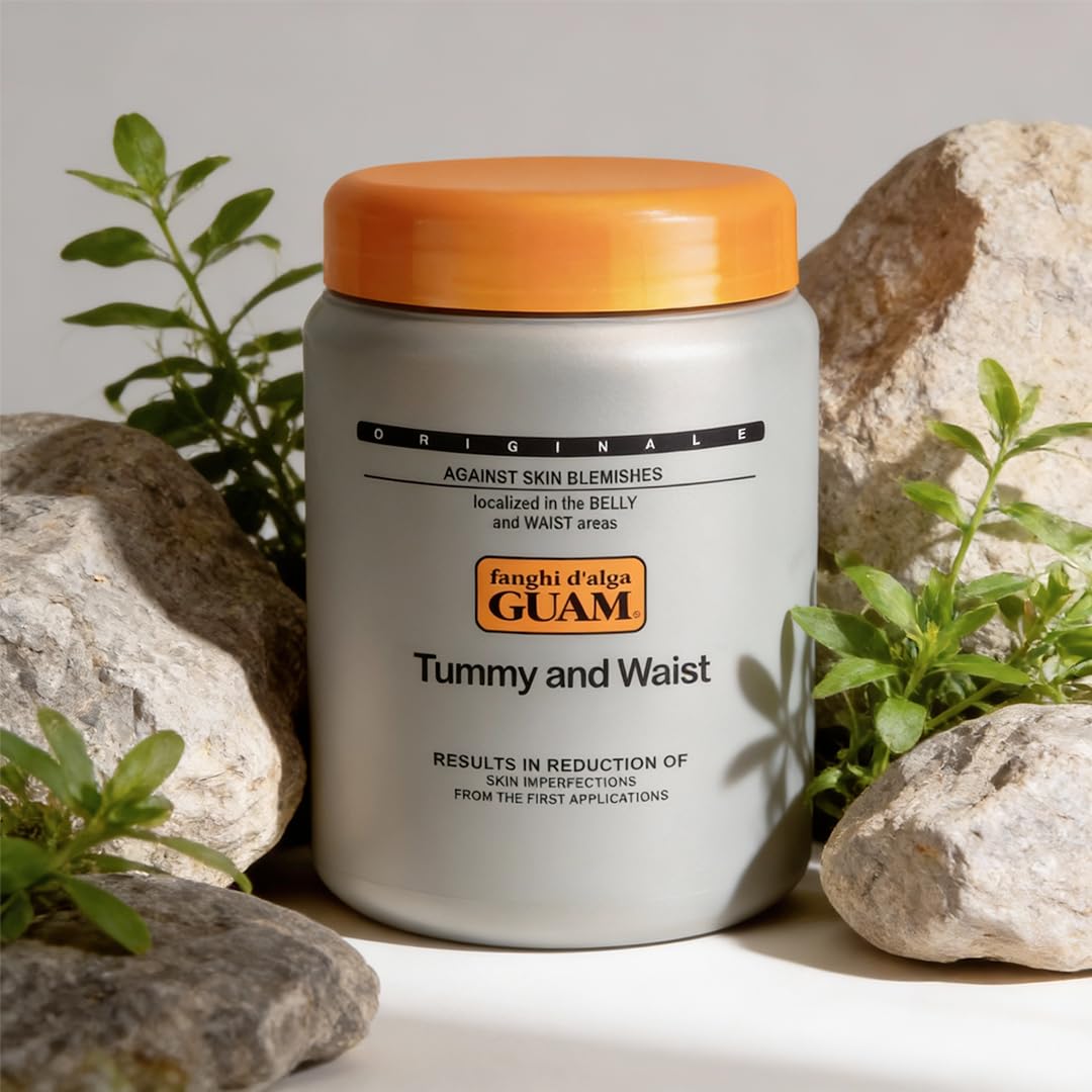Guam Algas Marinas Mud Vientre y Cintura Cuerpo Crema 1 kg
