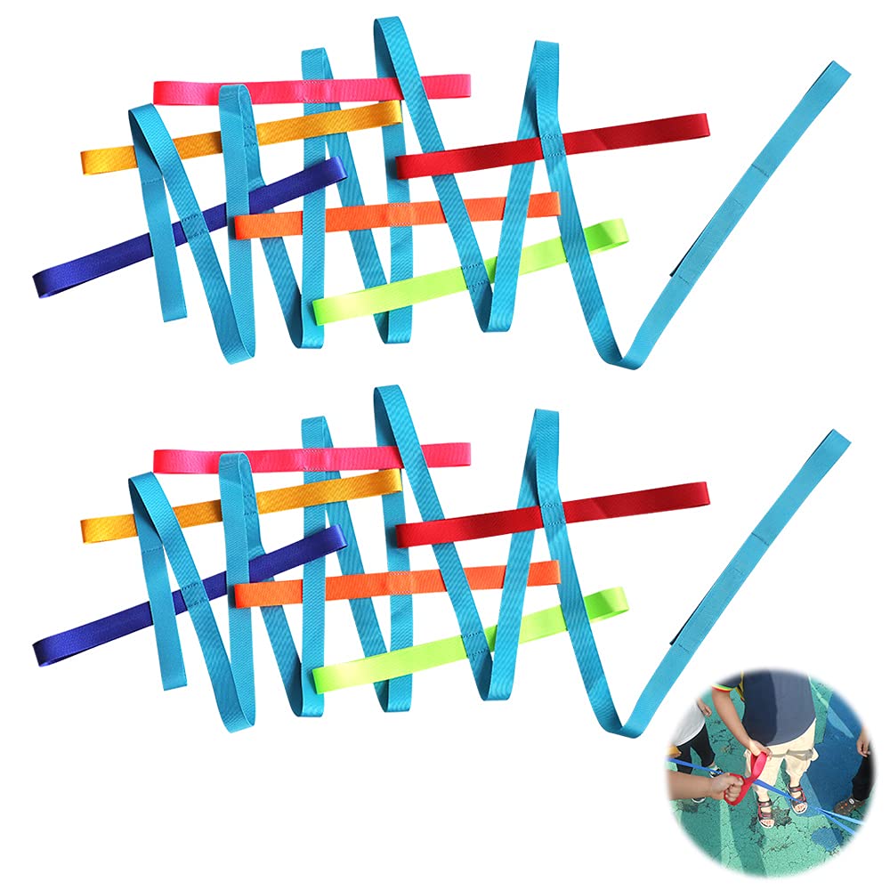 Corde da passeggio per bambini 45,6 cm con manici colorati