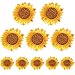 Sunflower Embroidery Patches Iron and Sew On Applique Badge for Clothes Jeans Jacket Hat Dress DIY Accessories (10)