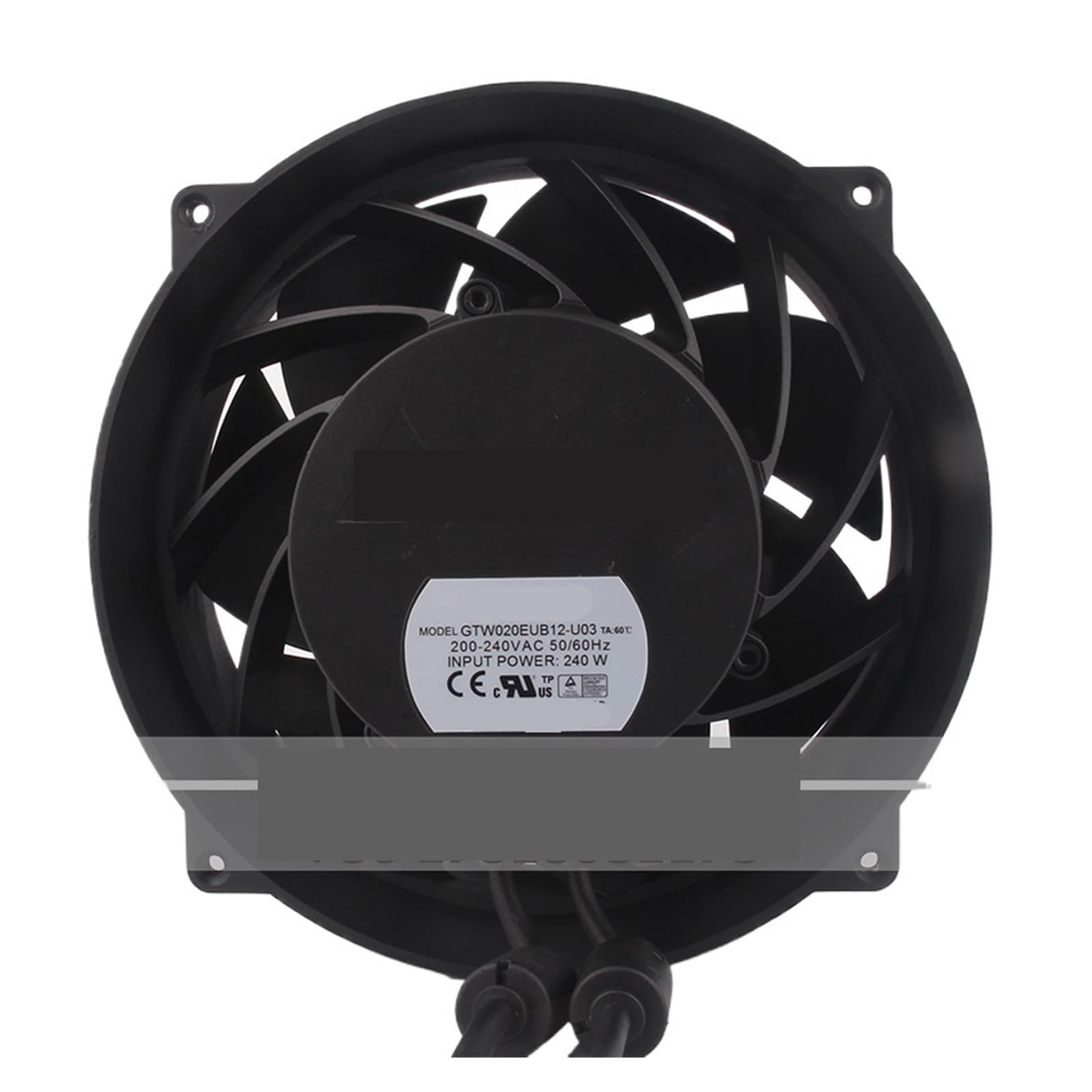 FCARUMIQP Cooling Fan GTW020EUB12-U03 AC200V-240V 240W 200120 200X200X120M