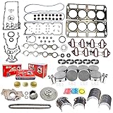 DNJ EK3168BM Master Engine Rebuild Kit for 2004-2007 Buick, Cadillac, Chevrolet, GMC Avalanche 1500, Envoy XL, Envoy XUV 4.8L-5.3L V8 16V OHV 294cid