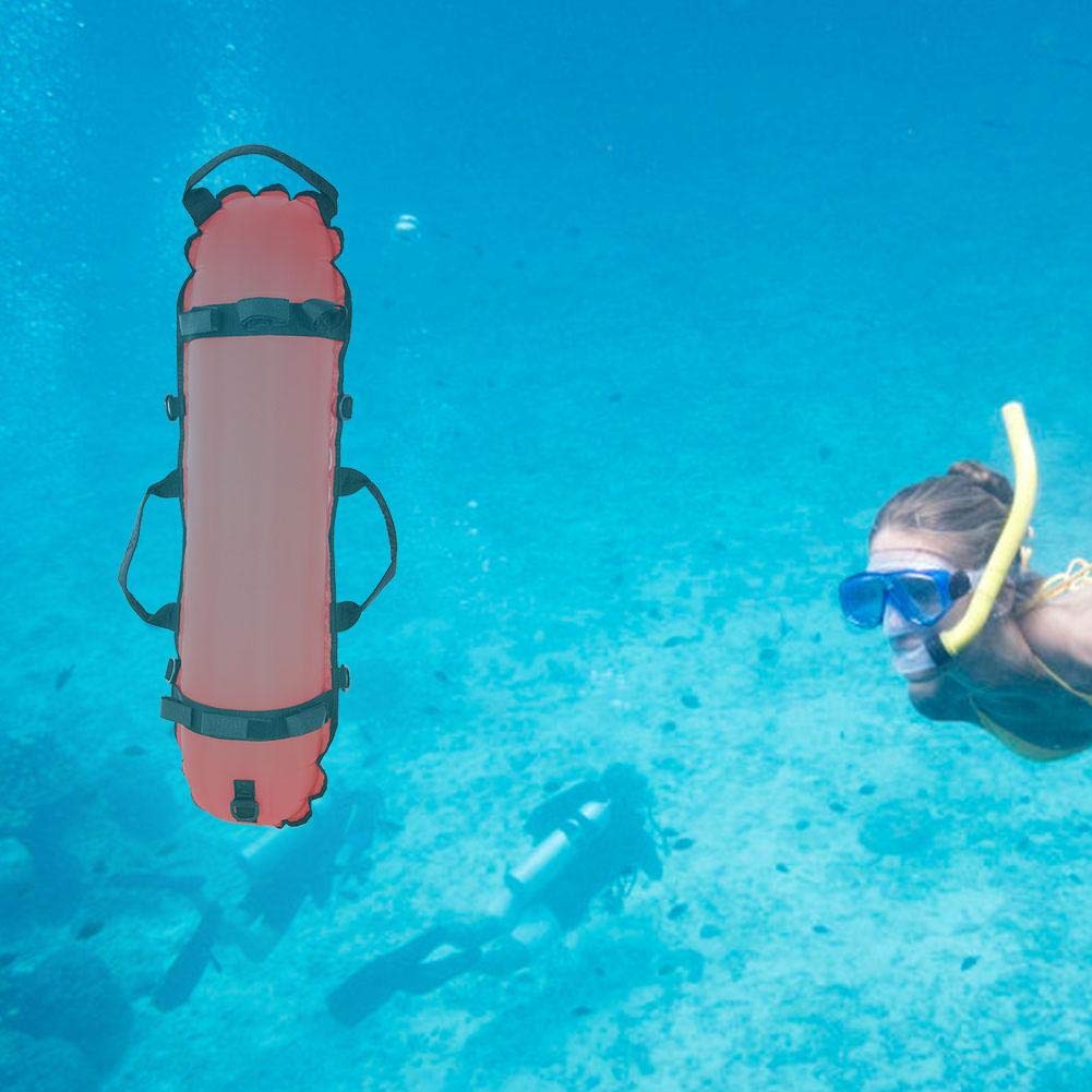 de Buceo, Amarre Marcador de Buceo Rápido Inflación de Buceo Torpedo Señal de Bola Flotante y Bandera