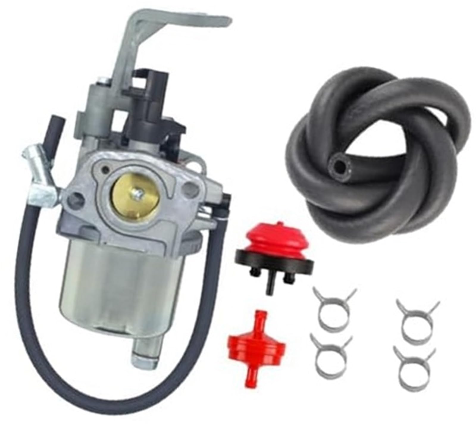 Demulax One Color Engine Fuel Mixing Carb Snow Blower Repair Parts Lct03021 Carburetor And Fuel Filter Assembly Set