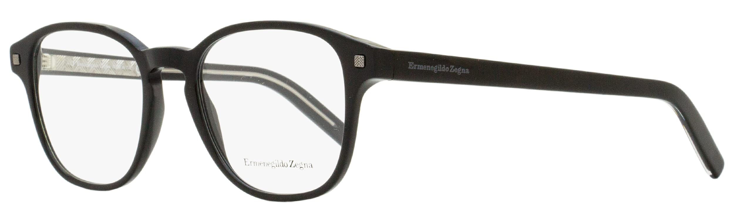 Ermenegildo ZegnaEyegl Ermenegildo Zegna EZ 5169 001 Shiny Black, Black & Crystal