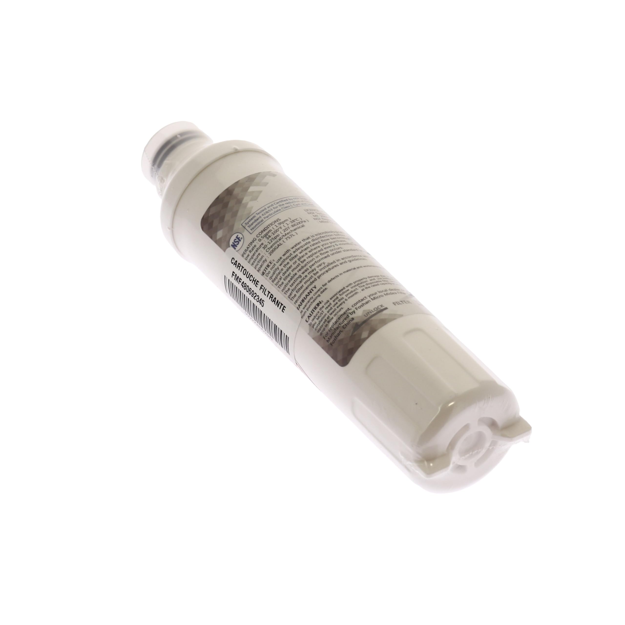 Cartouche filtrante FMF480692345 pour Réfrigérateur SABA