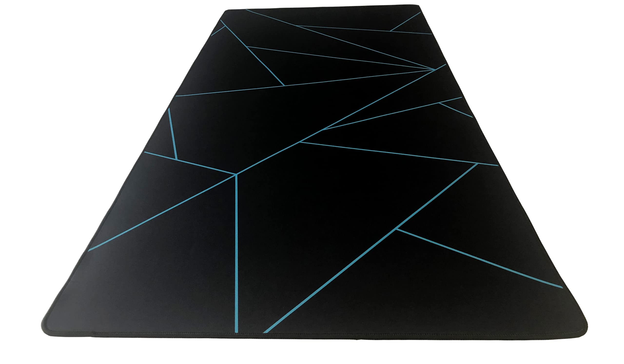 Gamer Boss - Alfombrilla de Mouse para Juegos, 48 x 24 Pulgadas, 4 mm de Grosor con Bordes cosidos, Base de Goma Antideslizante, Alfombrilla de Mouse de Tela Premium, Alfombrilla de Escritorio para