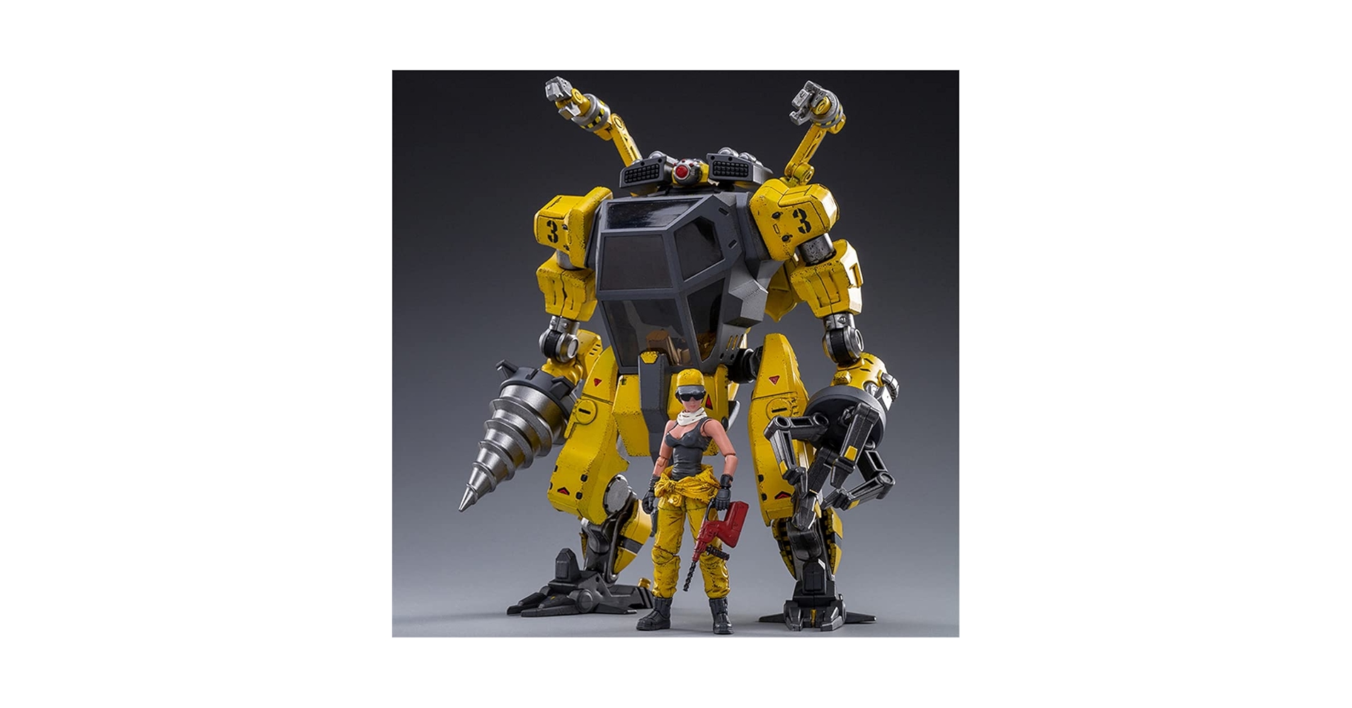 Amazon | HiPlay JoyToy 1/18 サイエンスフィクション ロボット メカ