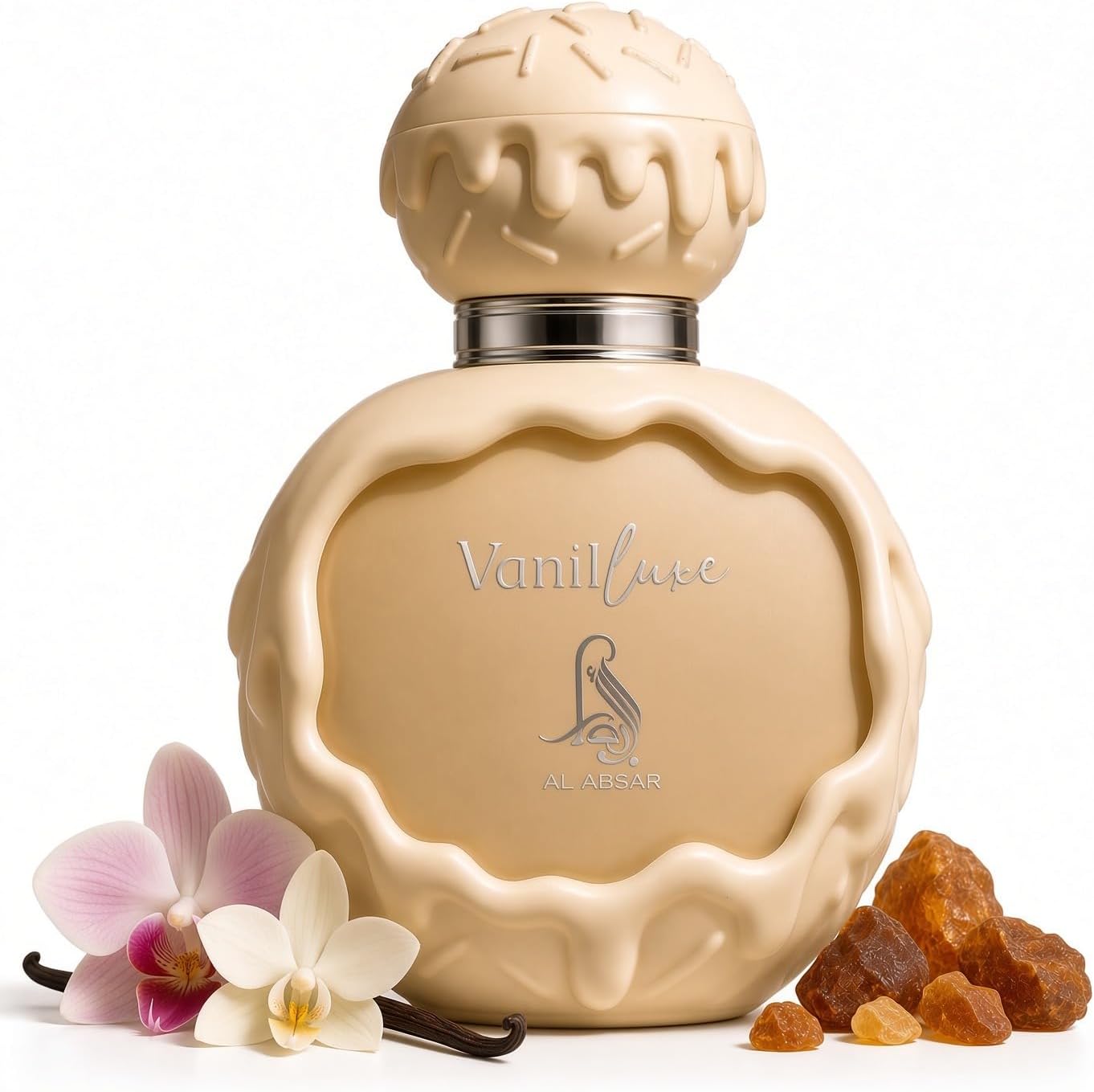 Vanilluxe Eau de Parfum | Vanilla, Amber & Musk | Unisex Long-Lasting Gourmand Fragrance | 3.4 oz