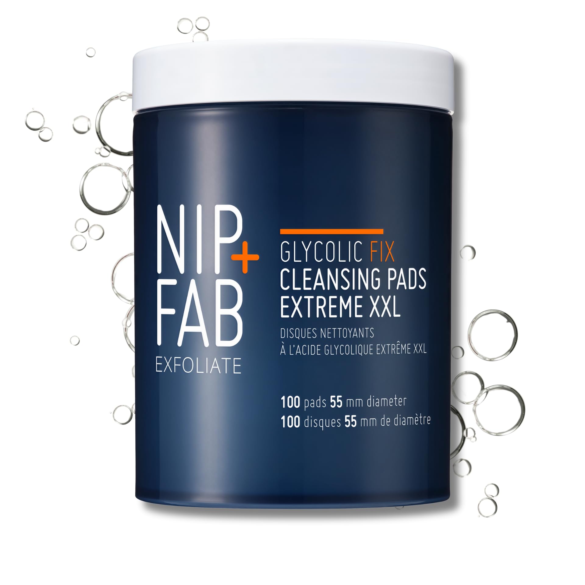 Nip+Fab Glycolic Fix Night Pads Extreme, no colour, XXL, 135ml (100 Pads)