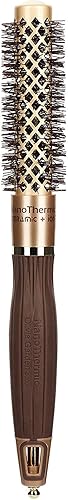 Miniatura 38 de Olivia Garden NanoThermic Ceramic + Ion Round Thermal Hair Brush - Not Electrical - Professional Blowout Brush for Normal to Thick Hair Dorado