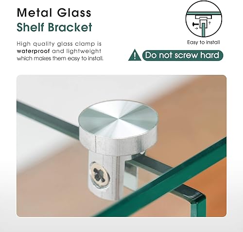 Miniatura 63 de ivinta Mesa consola de cristal con almacenamiento, mesa de sofá moderna de 39.4 pulgadas para sala de estar, vestíbulo, pasillo, dormitorio 5101