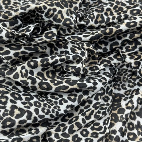 Fashion Leopard Print Scarf For Women Summer Light Soft Long Scarf Wrap Shawl3