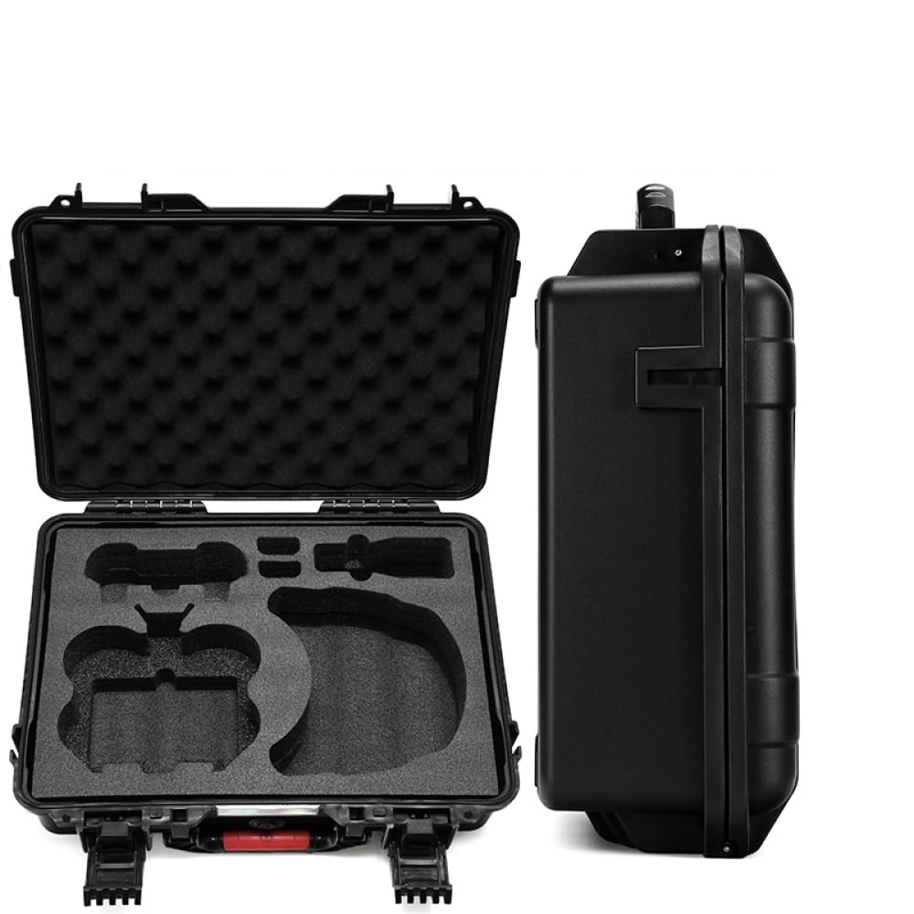Custodia rigida ad alta capacità progettata appositamente per DJI Neo 2 - GOGGLES N3 Contenitore con rivestimento antiurto Tracolla