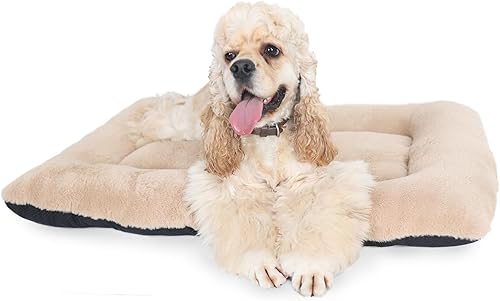 Miniatura 30 de Cama para Jaula de Perros Lavable para Perros XXS, de Lujo, de Piel Sintética Gruesa, Esponjosa, Cómoda, Almohadilla de Jaula Antideslizante, Tapete