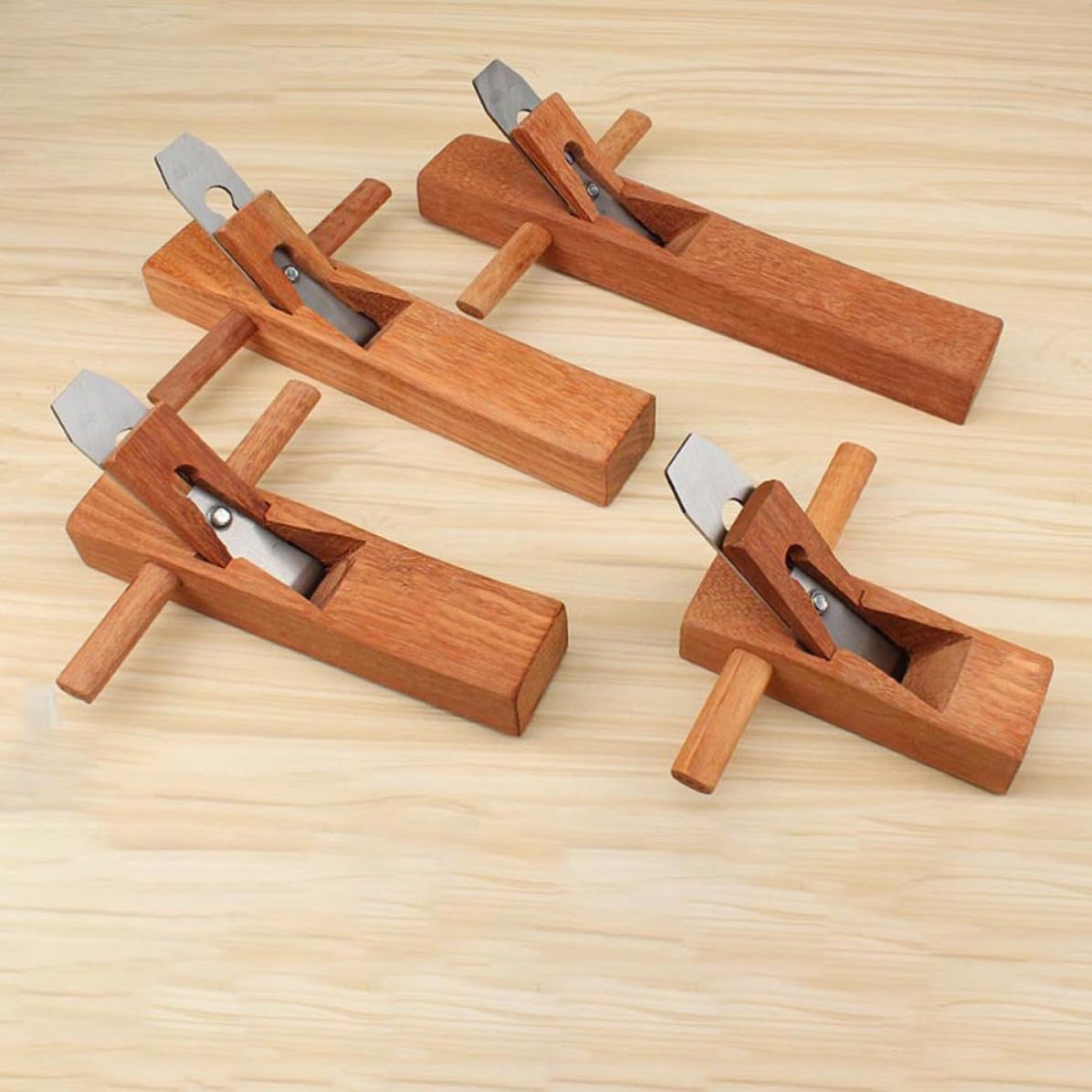 Cepilladora de Madera Manual para Carpintería, Acero y Madera