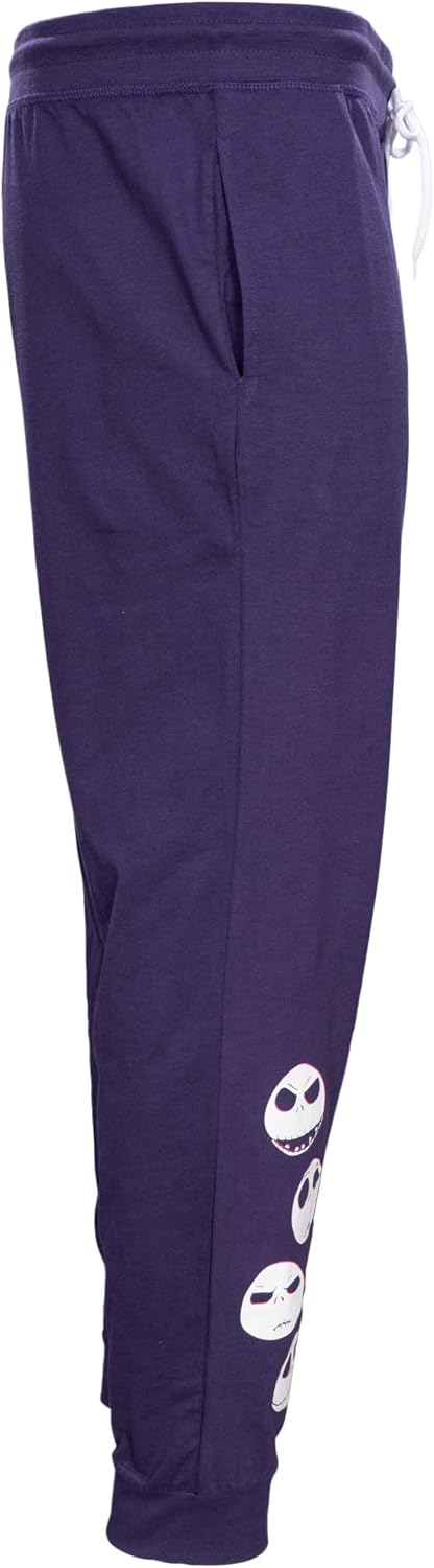 Mad Engine the Nightmare Before Christmas Purple Lounge Pants