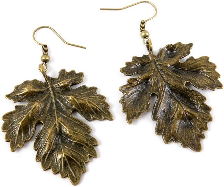 60 Pairs Jewelry Making Charms Supply Supplies Wholesale Fashion Earring Backs Findings Ear Hooks K5FT0 Big Leaf