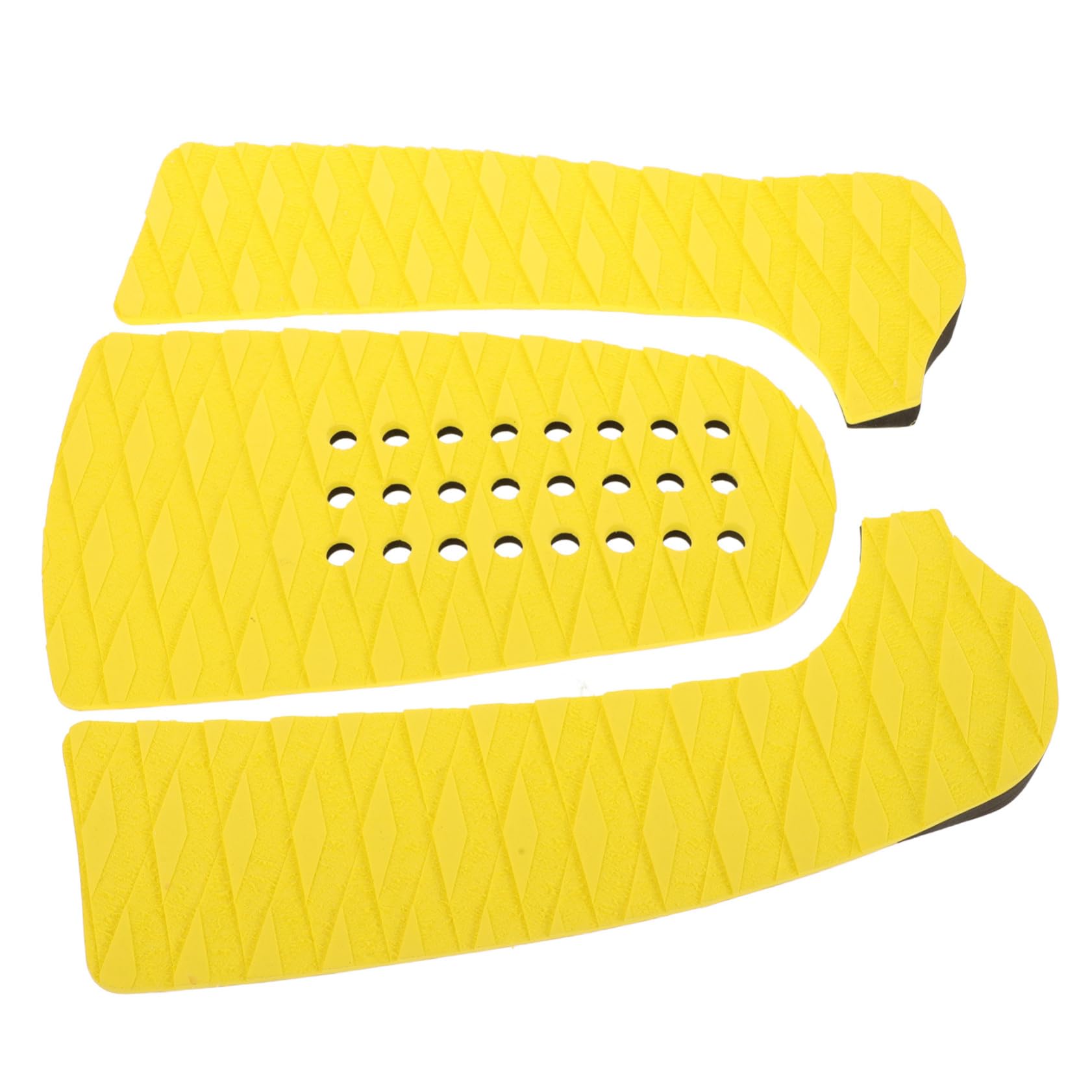 Happyyami 4 Juegos De Accesorios para Tablas De Surf Alfombrilla Trasera Almohadilla De Tracción para Tablas De Surf Almohadillas Antideslizantes para Tablas De Surf Almohadillas