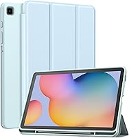 Vista 11 de ZtotopCases Funda para Galaxy Tab S6 Lite de 10.4 pulgadas 2024/2022/2020 con soporte para bolígrafo, función de encendido y apagado automático