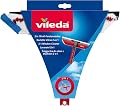 Vileda Profi Fensterwischer 2in1, Fensterabzieher und Einwascher
