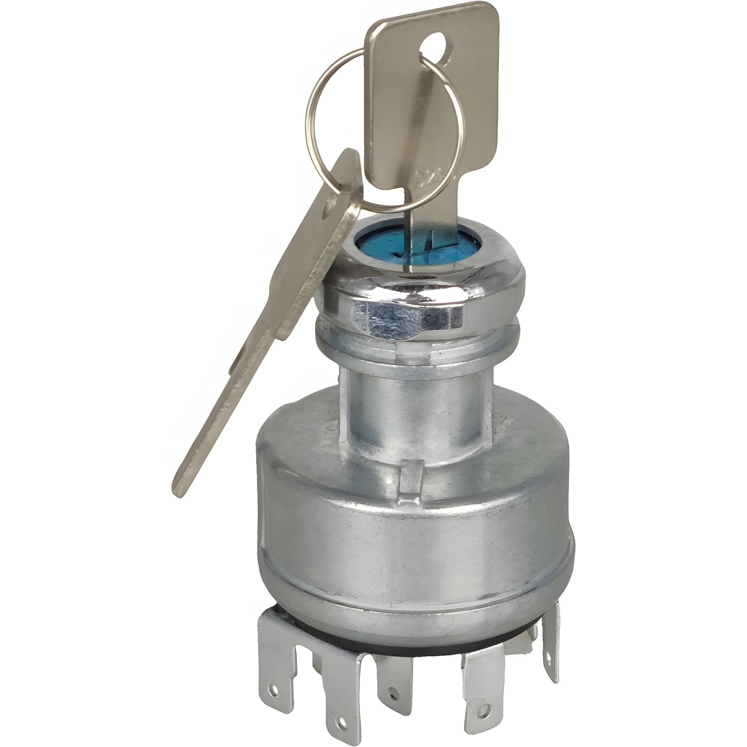 Ignition Switch w/ 2 Key 1652306C91 Compatible with International Truck 4000 Series 8000 Series 463032C91 1652307C91 577.55534 11 Pin 4 Position Acc-Off- ON/Acc-Start