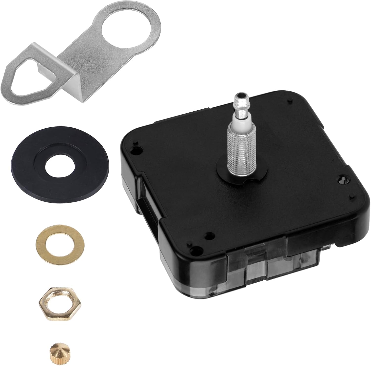 BOXOB Quartz Clock 12888 Movement Replacement, 29/32 Inch Shaft Length Wall Clock Mechanism Replacement Motor Battery Operated DIY Repair Parts, No Battery