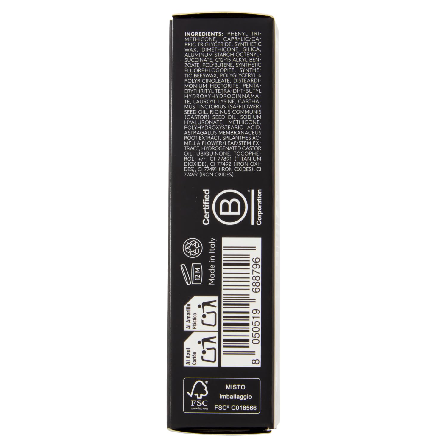 Korff Correttore Stick 01, Finish Naturale e Luminoso, A Lunga Tenuta, Texture Morbida, 1.6gr