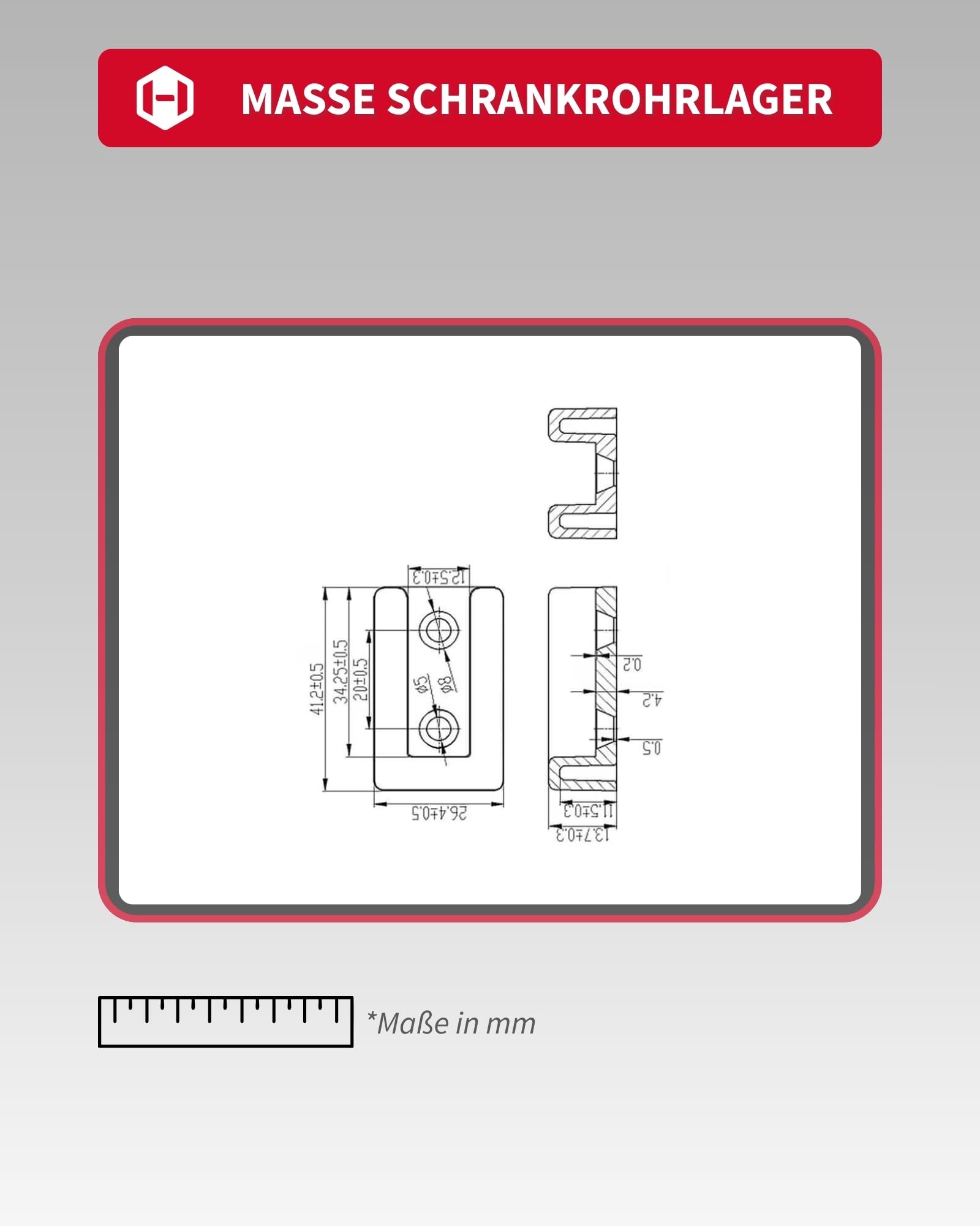 Gedotec Asta appendiabiti nera opaca 1500 mm | design asta per armadio con supporto in gomma | asta rettangolare appendiabiti a parete 30 x 12 mm | 1 set di tubi per armadio con materiale di fissaggio