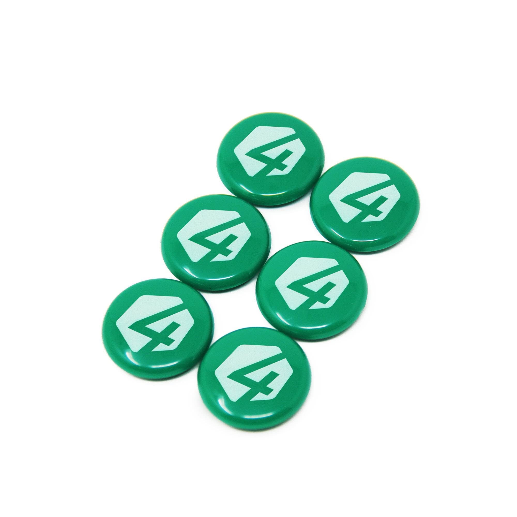 120 Magneti Di Pianificazione Delle Preavviso Ad Alta Potenza Stampati Per Frigorifero, Lavagna, Scheda Di Memo E Ufficio - 30mm Dia x 11mm Di Altezza - 20 Pacchi Di 6