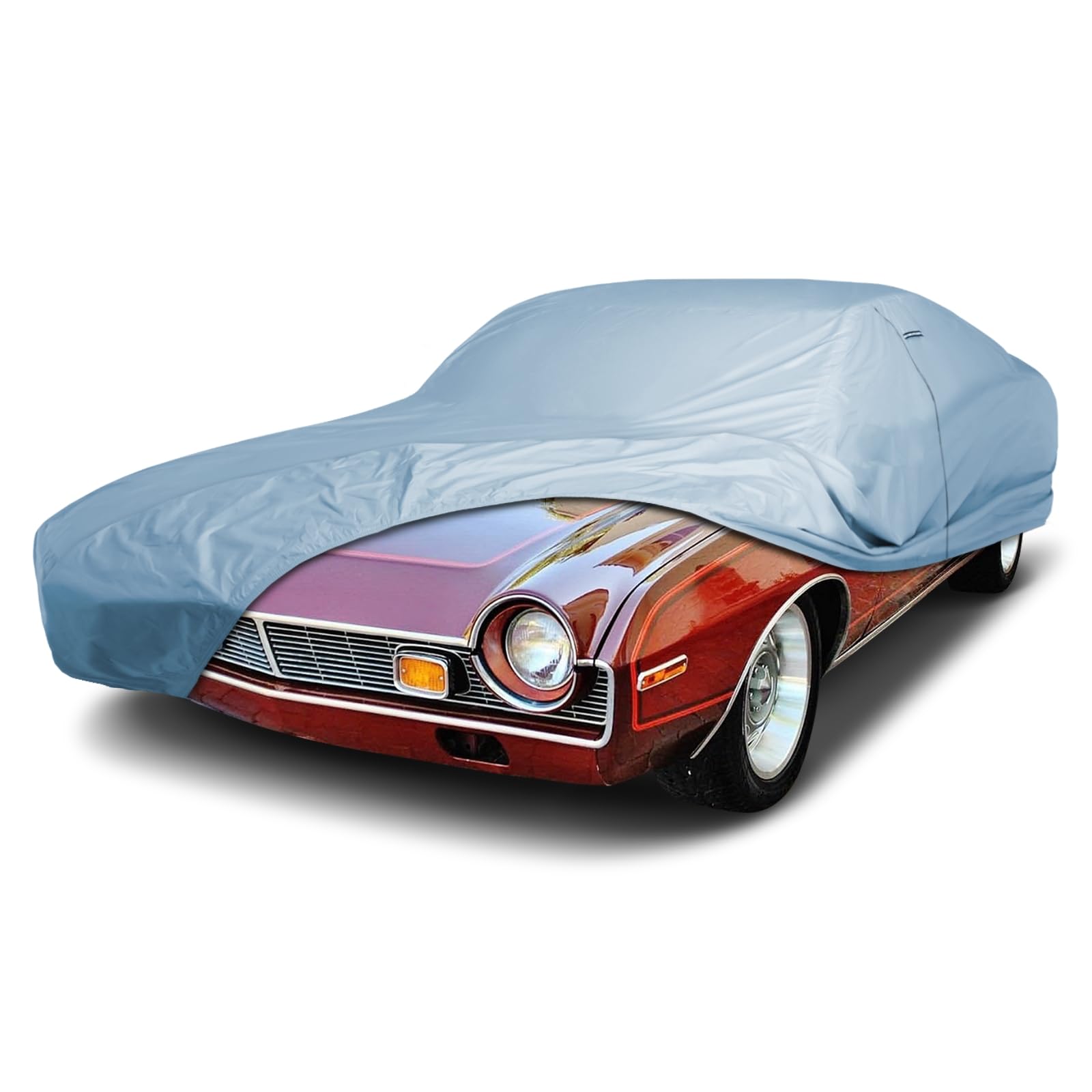 iCarCover Car Cover Waterproof All Weather for 1971-1978 AMC Matador Wagon