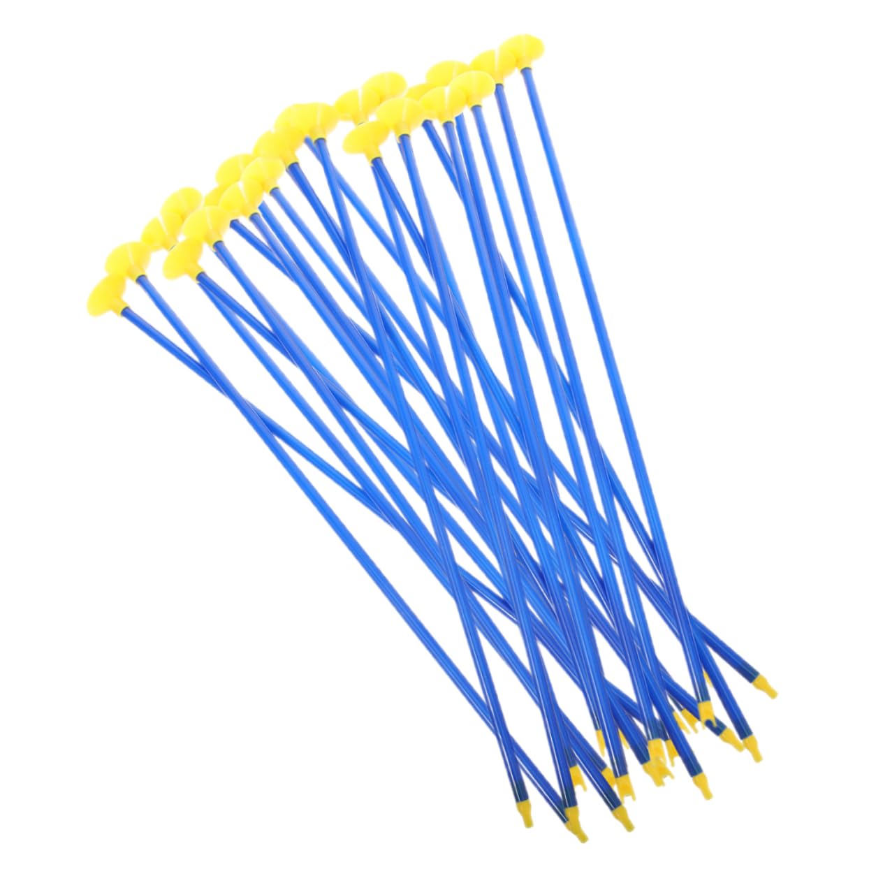 Generico 12 Frecce Giocattolo per Frecce A Ventosa Frecce di Ricambio con Ventosa Frecce da Gioco di Piccole Dimensioni Frecce da Competizione per Frecce A Ventosa in Plastica PVC
