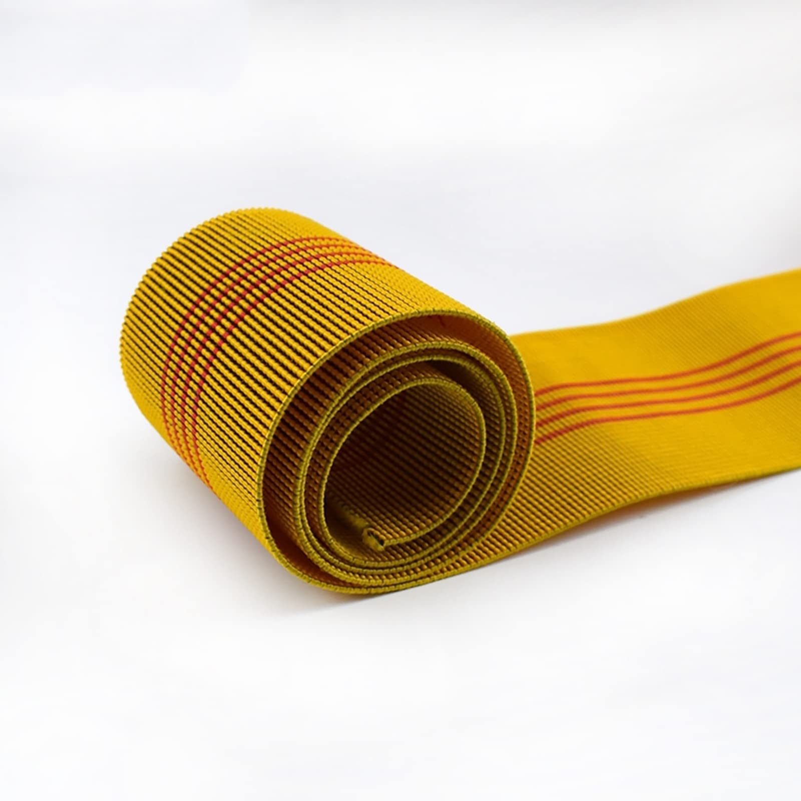 Nastro Elastico, Elastico for Cucire Cintura 33 Metri 7 cm di Larghezza Nastro Ispessito for divani materassi Vestiti Accessori(Yellow)