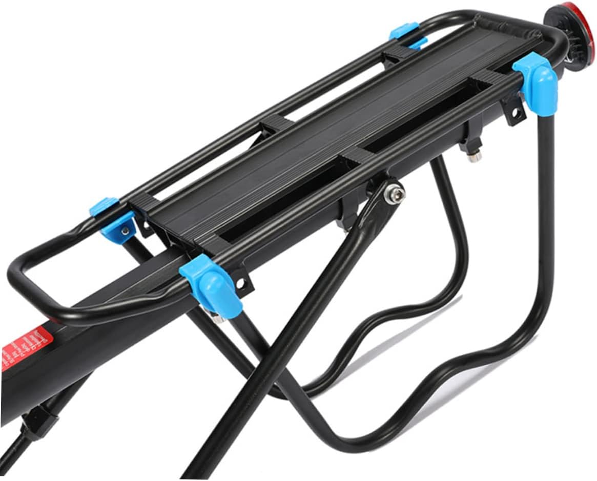 SUPVOX Multi-Function Bike Carrier Rack Rear Stand Easy Install Lightweight for Suitcases Backpacks Baskets Road Mountain Bikes