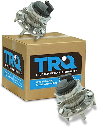 Vista 92 de TRQ Juego de 2 rodamientos y bujes de rueda trasera izquierda y derecha compatible con Ford Expedition 2007-2010 Lincoln Navigator 2007-2010