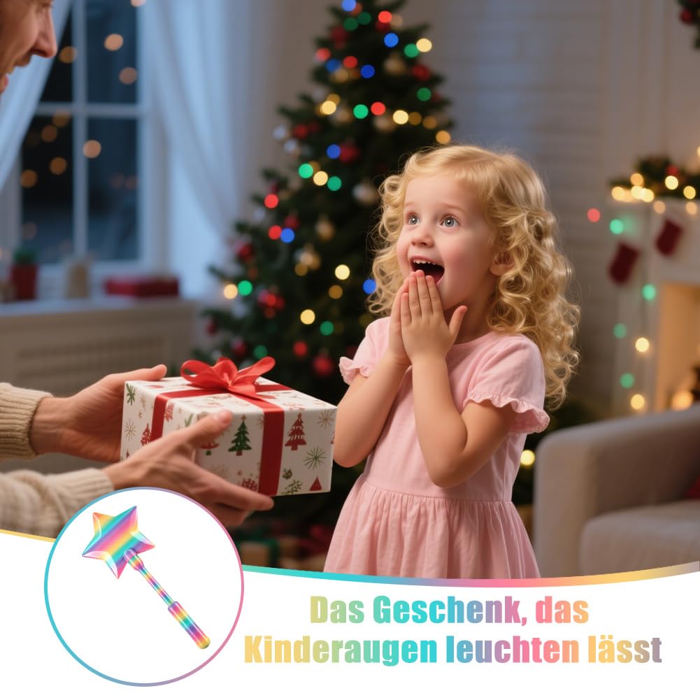 Zauberstab EC Karte, Zauberstab Kreditkarte, 3D Gedruckter Wand Zum Bezahlen 3D Print Bezahl Zauberstäbe Lustige Cardholder Kreditkartenhalter für Teens Erwachsene (Bunt)
